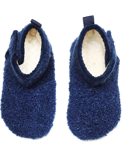Toddler Kids Winter Warm Fuzzy House Slippers Bootie Lightweight Boys Girls Indoor Home Shoes