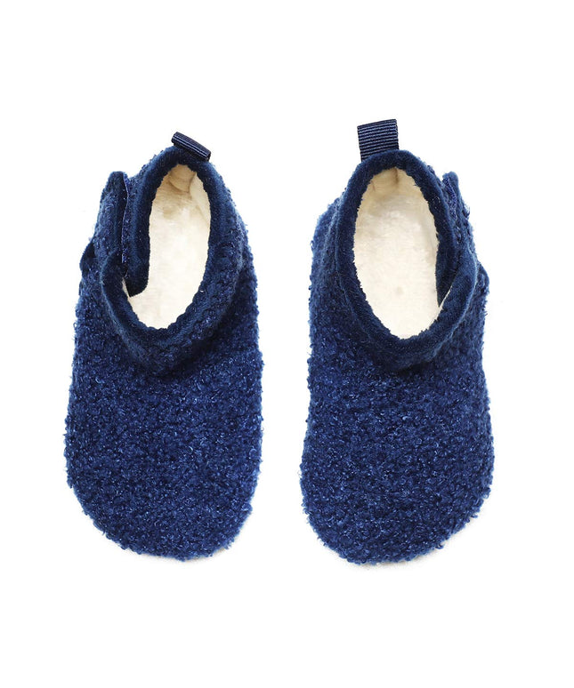 Toddler Kids Winter Warm Fuzzy House Slippers Bootie Lightweight Boys Girls Indoor Home Shoes
