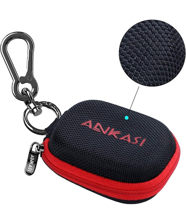 ANKASI AirPods Pro Case Cover with Keychain – 2-Pack Full Protective Silicone Case for AirPods Pro 2nd & 1st Generation – Shockproof, Dustproof Skin with Secure Clip for Women, Men, and Teens