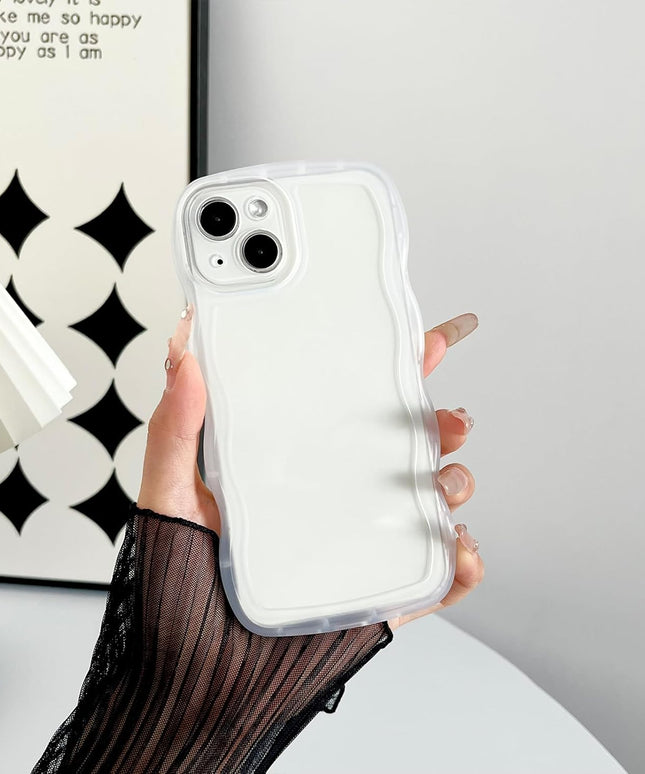 JETech Case for iPhone 13 / 6.1 Inch, Non-Yellowing Shockproof Phone Bumper Cover, Anti-Scratch Clear Back (Clear)
