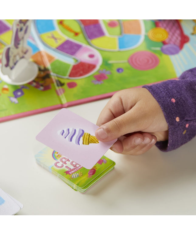 Hasbro Gaming Candy Land Unicorn Edition Board Game, Toddler Games, Unicorn Toys, Perfect Kids Gifts, Kids Board Games, Ages 3 and Up (Amazon Exclusive)