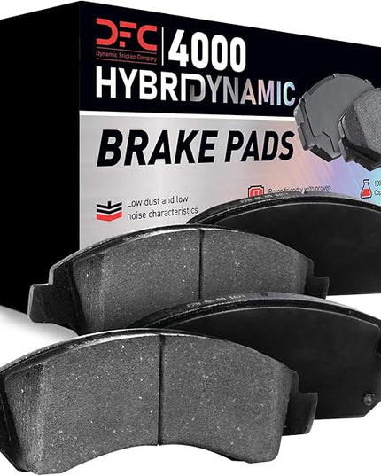 Brands For Less Dynamic Friction Company Rear 4000 HybriDynamic Brake Pads 4000-0228-00