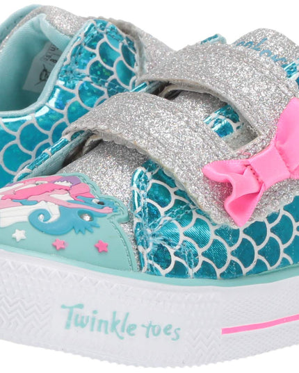 Skechers Kids Girls' Shuffle LITE-Mermaid Parade Sneaker