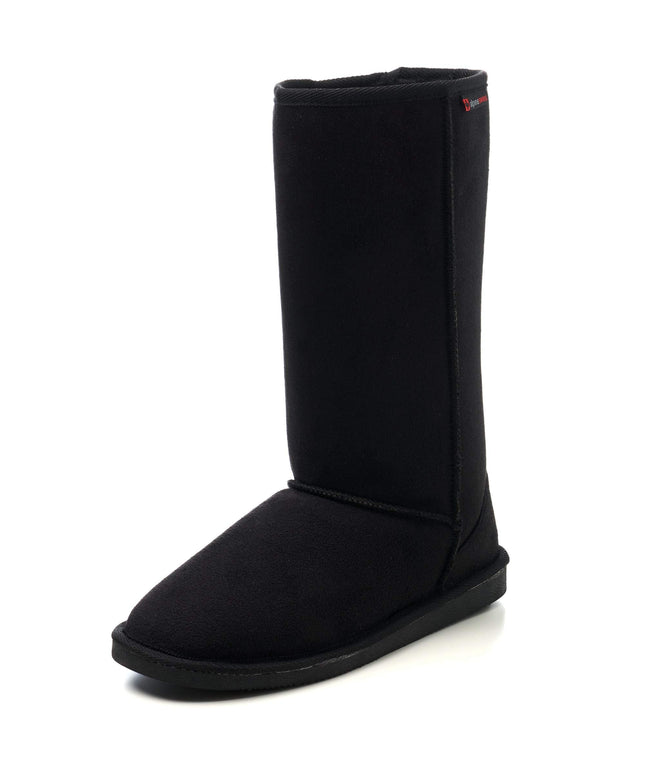 SIZE 38: Alpine Swiss Womens 11.5” Tall Mid Calf Winter Boots Faux Shearling Aussie Classic BLK 7 M US