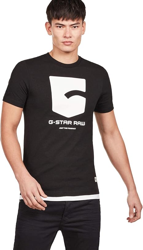 G-Star Raw D13342 T-Shirt Homme – Black