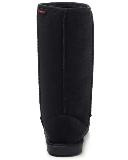 SIZE 38: Alpine Swiss Womens 11.5” Tall Mid Calf Winter Boots Faux Shearling Aussie Classic BLK 7 M US