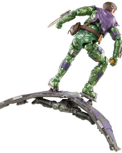 Marvel Legends Green Goblin and Spider-Man No Way Home Deluxe 6-Inch Action Figures With 6 Accessories