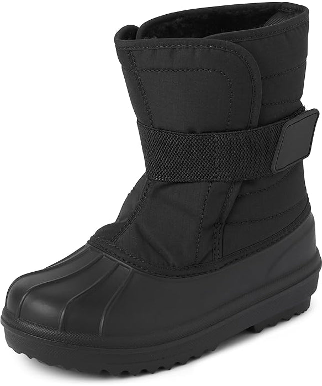 The Children's Place Unisex-Child and Toddler Faux Fur Trim Winter Snow Boots