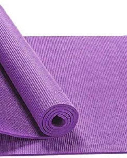 Purple Color Pvc Yoga Mat For Fitness And Meditation
