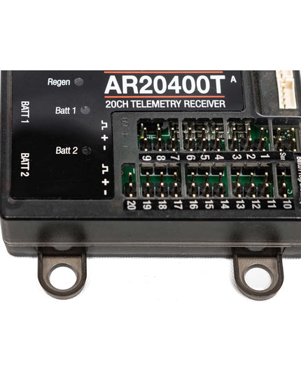 Spektrum AR20400T 20 Channel PowerSafe Telemetry Receiver, SPMAR20400T, Multi
