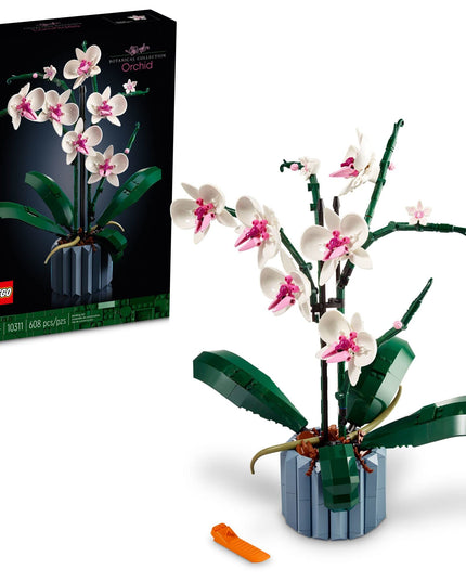 SEALED - LEGO Orchid 10311 Plant Decor Building Set for Adults; Build an Orchid Display Piece for The Home or Office (608 Pieces)