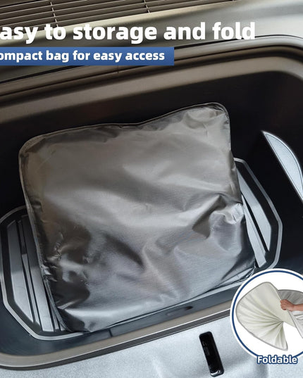 GOGOBAO 2024 Newest Sunshade Roof for Tesla Model 3 2024 No-Sag Design Roof Sun Shade for Tesla Model 3 Accessories 2024 (White)