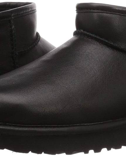 Size: 42 - UGG Women's Classic Ultra Mini Ankle Boot - Black