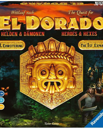 Ravensburger The Quest for El Dorado: Golden Temples Adventure Family Game For Ages 10 & Up