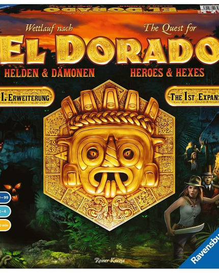 Ravensburger The Quest for El Dorado: Golden Temples Adventure Family Game For Ages 10 & Up