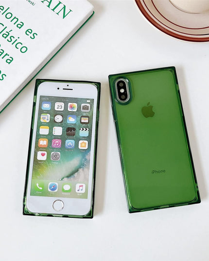 Cocomii Square Case Designed for iPhone Xs Max - Slim, Glossy, Show Off The Original Beauty, Anti-Yellow, Easy to Hold, Anti-Scratch, Shockproof (Clover Green) Brand: Cocomii