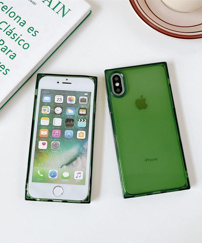 Cocomii Square Case Designed for iPhone Xs Max - Slim, Glossy, Show Off The Original Beauty, Anti-Yellow, Easy to Hold, Anti-Scratch, Shockproof (Clover Green) Brand: Cocomii