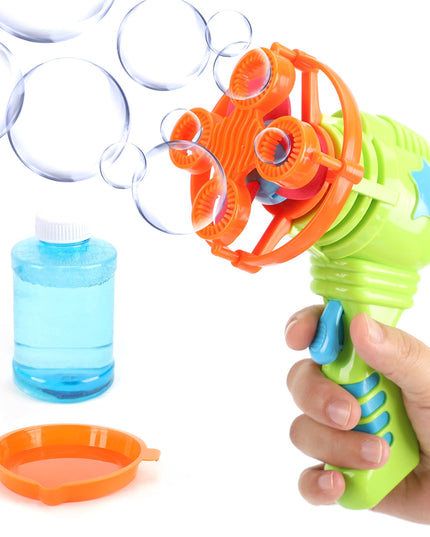 🌟 Jr Bubble Cyclone Gun – Green Color 💚 | Kids Bubble Blower Toy 🫧