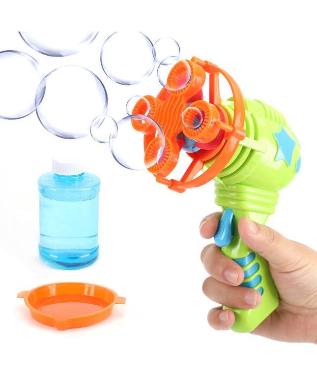 🌟 Jr Bubble Cyclone Gun – Green Color 💚 | Kids Bubble Blower Toy 🫧