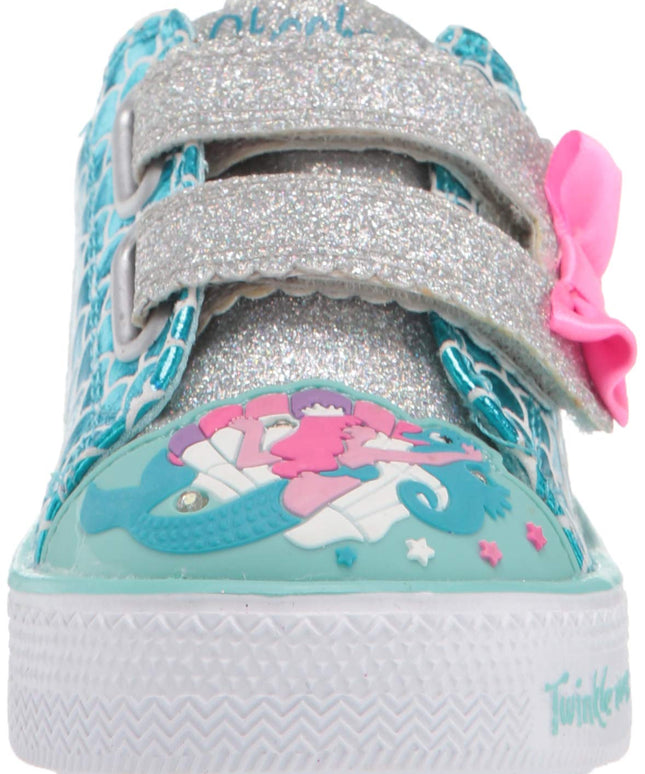 Skechers Kids Girls' Shuffle LITE-Mermaid Parade Sneaker