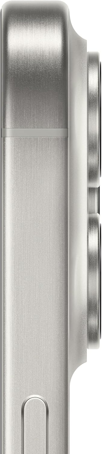 Apple iPhone 15 Pro Max Smartphone White Titanium
