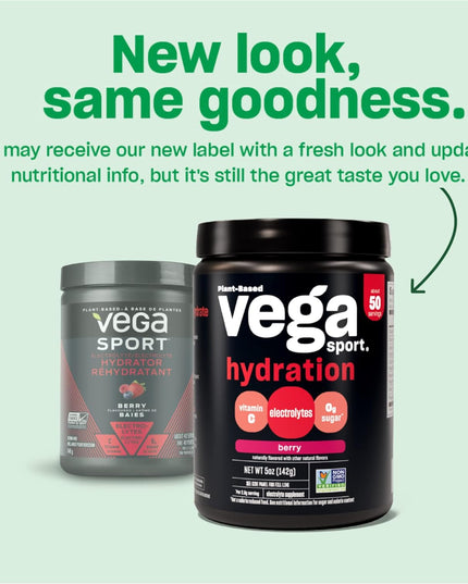 Vega Sport Hydration Electrolyte Powder, Lemonade-139g