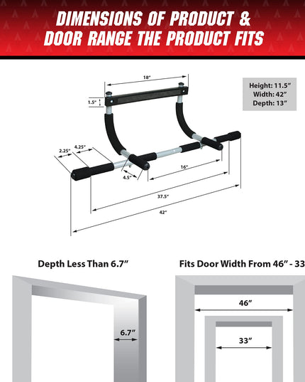 Iron Gym Total Upper Body Workout Bar
