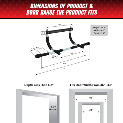 Iron Gym Total Upper Body Workout Bar