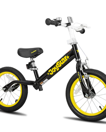 JOYSTAR 16 Inch Balance Bike for Big Kids 5 to 8 Years Old with Adjustable Seat, No Pedal Training Bicycle