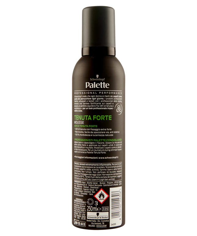 Schwarzkopf PALETTE Tenuta Forte Strong Foam 250 ml