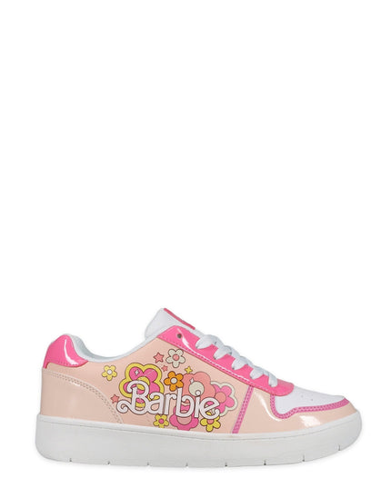 Women's Barbie by Mattel Pink Casual Court Sneaker