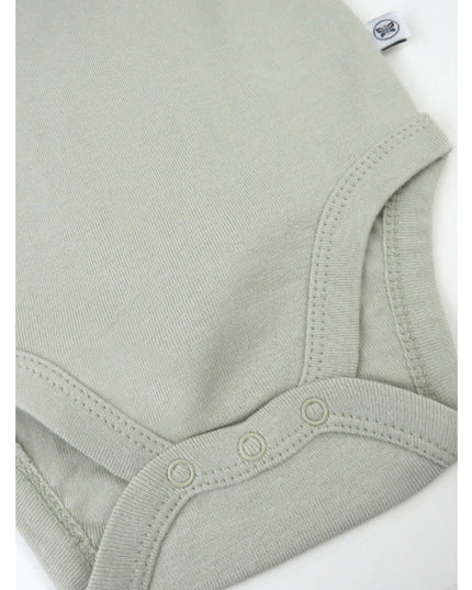 SIZE: 6M - Honest Baby Clothing Baby Boy or Girl Gender Neutral Organic Cotton Short Sleeve Bodysuits, 3 Pack