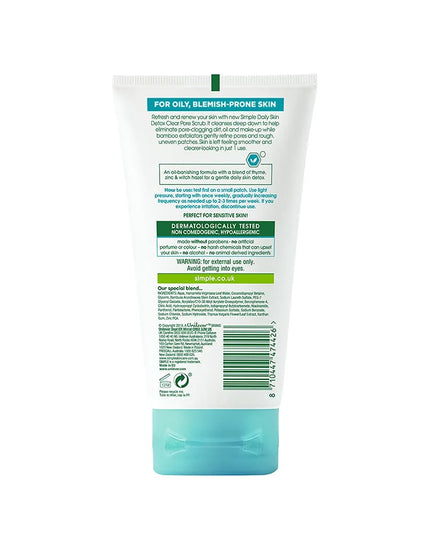 Simple Daily Skin Clear Pore Scrub | 150ml