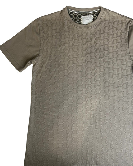 Cactus Man Ricky Singh Men’s Dark Beige Round Neck Half-Sleeve T-Shirt