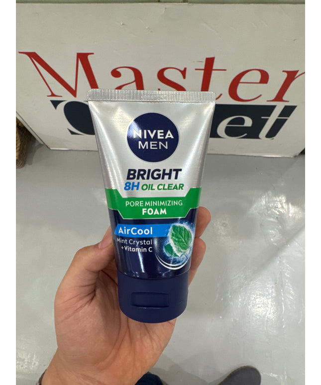 Nivea Men Face Wash Bright Oil Clear 100Gm