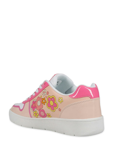 Women's Barbie by Mattel Pink Casual Court Sneaker