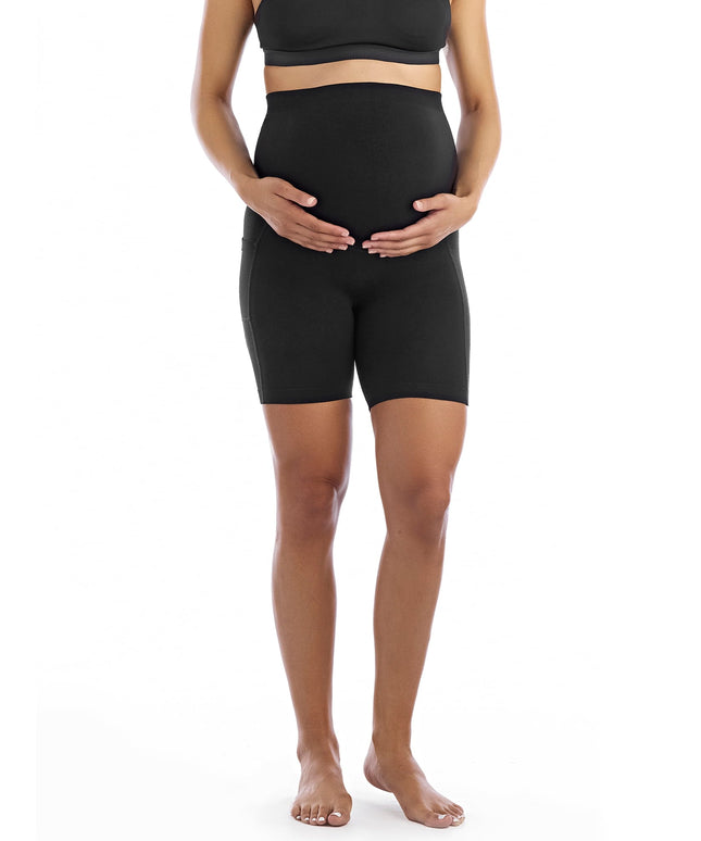 SIZE: L(12-14) - Time And Tru Women's Maternity Bike Short