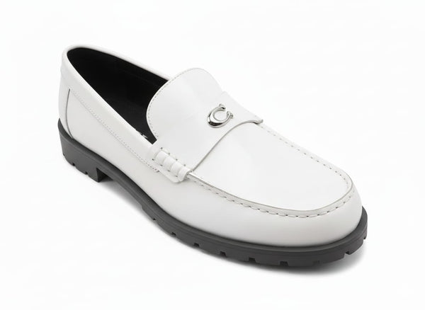 Clearance of Coach Shoes – Jocelyn Lthr Lofer Women Optic White Color