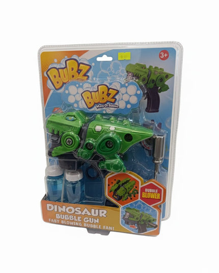 Misco Toys Kids Bubble Gun – DIY Bubble Machine for Kids (crocodile Edition) | Build Your Own Bubble Maker Blower Toy – Fire Truck Design – Outdoor Fun for Ages 3-8