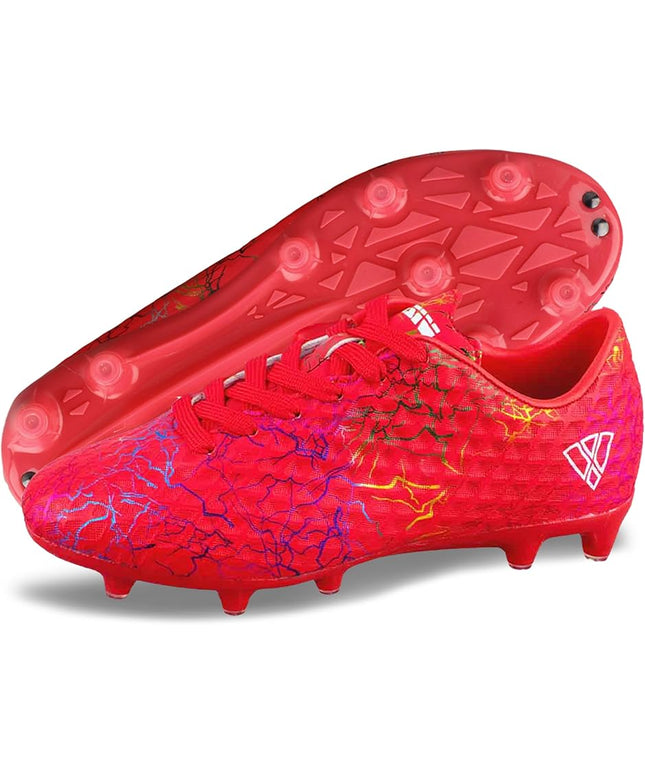 Vizari Bolt Fg football kids shoes red