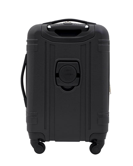 Wrangler Astral Hardside Luggage, Black, 20-Inch Carry-On