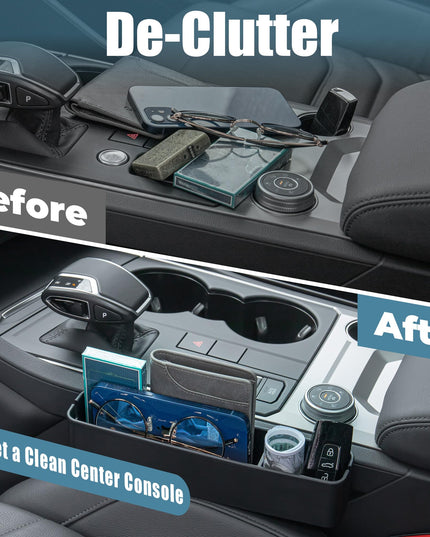 Paffenery 1 Pcs Car Seat Gap Filler Organizer Storage Box for Car Seat Organizer Between Seats