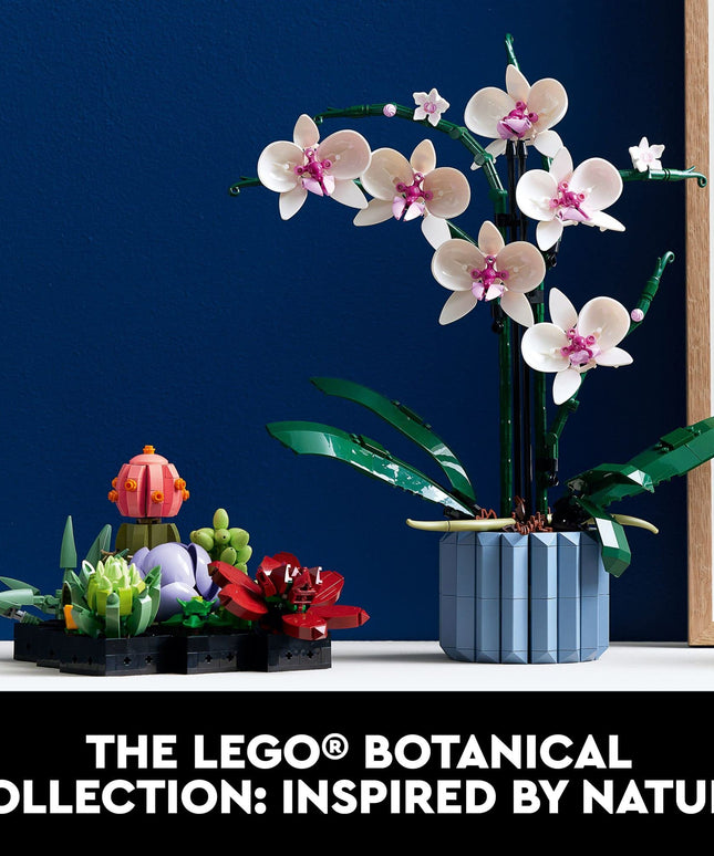 SEALED - LEGO Orchid 10311 Plant Decor Building Set for Adults; Build an Orchid Display Piece for The Home or Office (608 Pieces)
