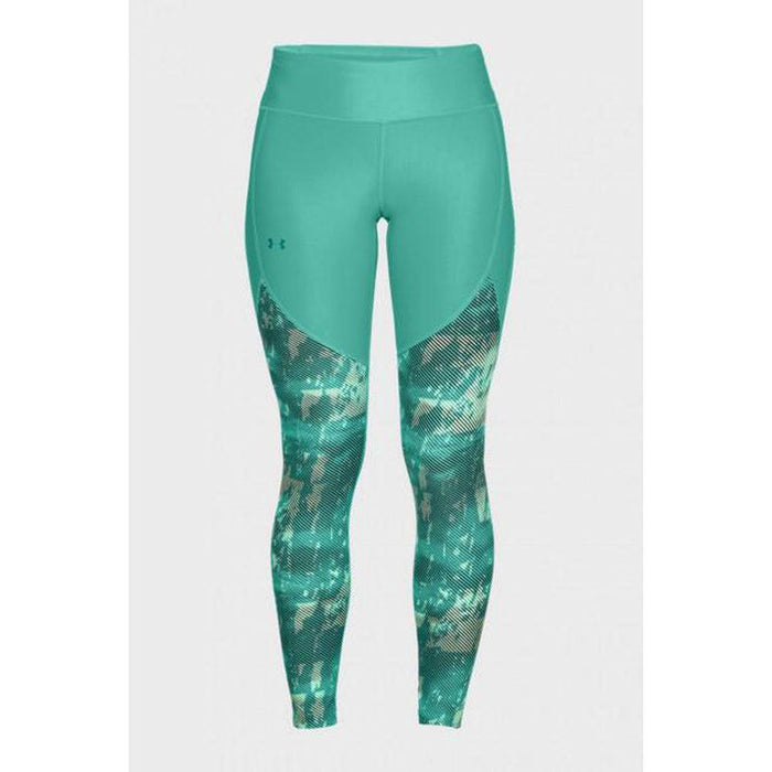 Clearance of Under Armour Leggings – Vanish Printed - Green/ Tanal