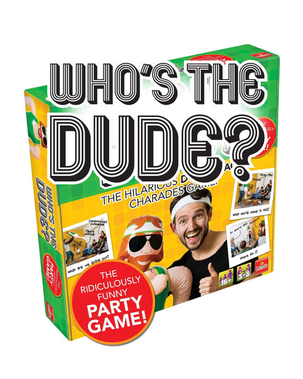 Drumond Park Goliath Games IG40640 Who's The Dude? The Hilarious Double Act Charade Game