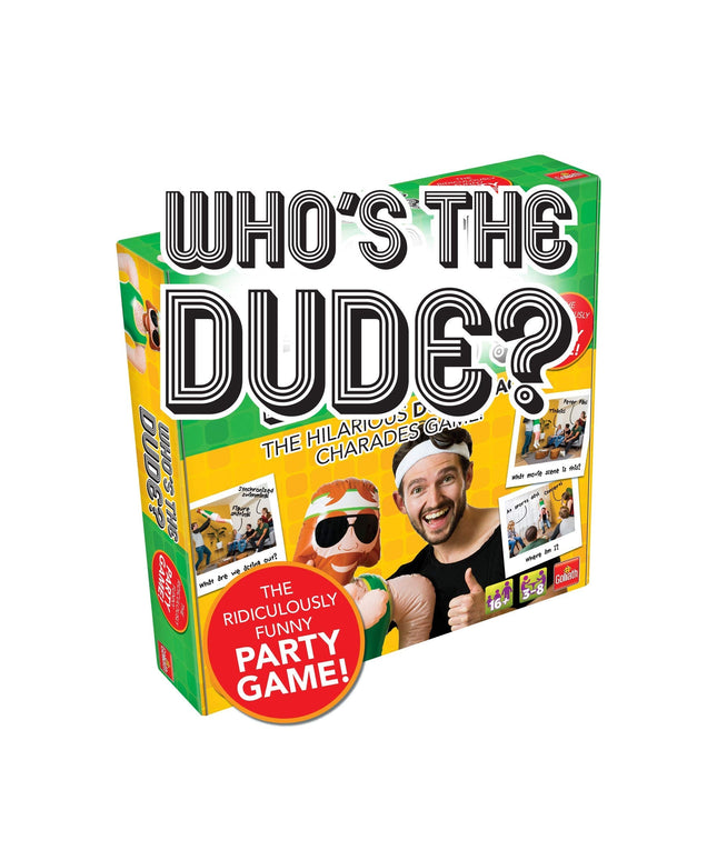 Drumond Park Goliath Games IG40640 Who's The Dude? The Hilarious Double Act Charade Game