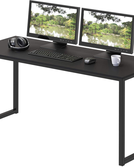 SHW Home Office 48-Inch Computer Desk, Black