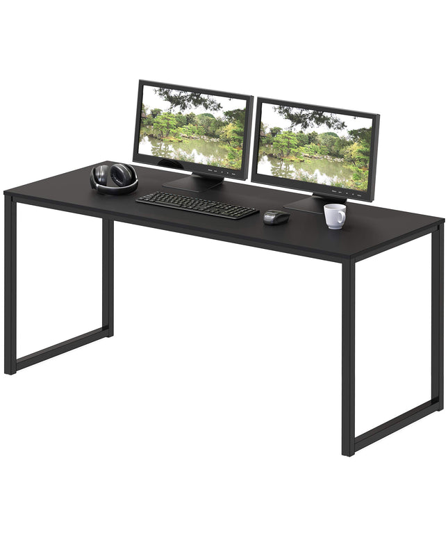 SHW Home Office 48-Inch Computer Desk, Black
