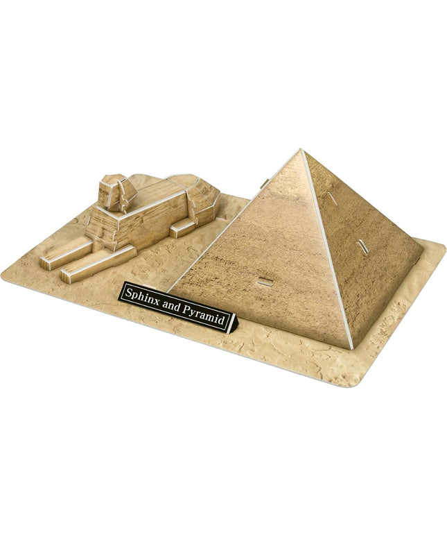 Pop Out World 3D Puzzle - World Architecture Series "Sphinx and Great Pyramid of Giza - Egypt"