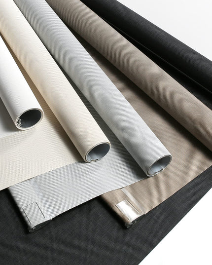 Persilux Light Filtering Roller Shades and Blinds for Windows (Off White)